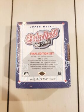 Upper Deck - 1991 - MLB - Final Edition - Complete Set - Factory Sealed